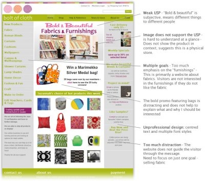 Optimise your website like Bolt of Cloth with Zeald